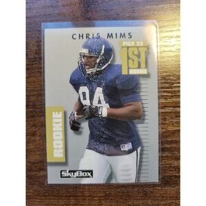 Chris Mims 1992 Skybox Primetime #174 - Rookie - SD Chargers - NFL - Fresh Pull